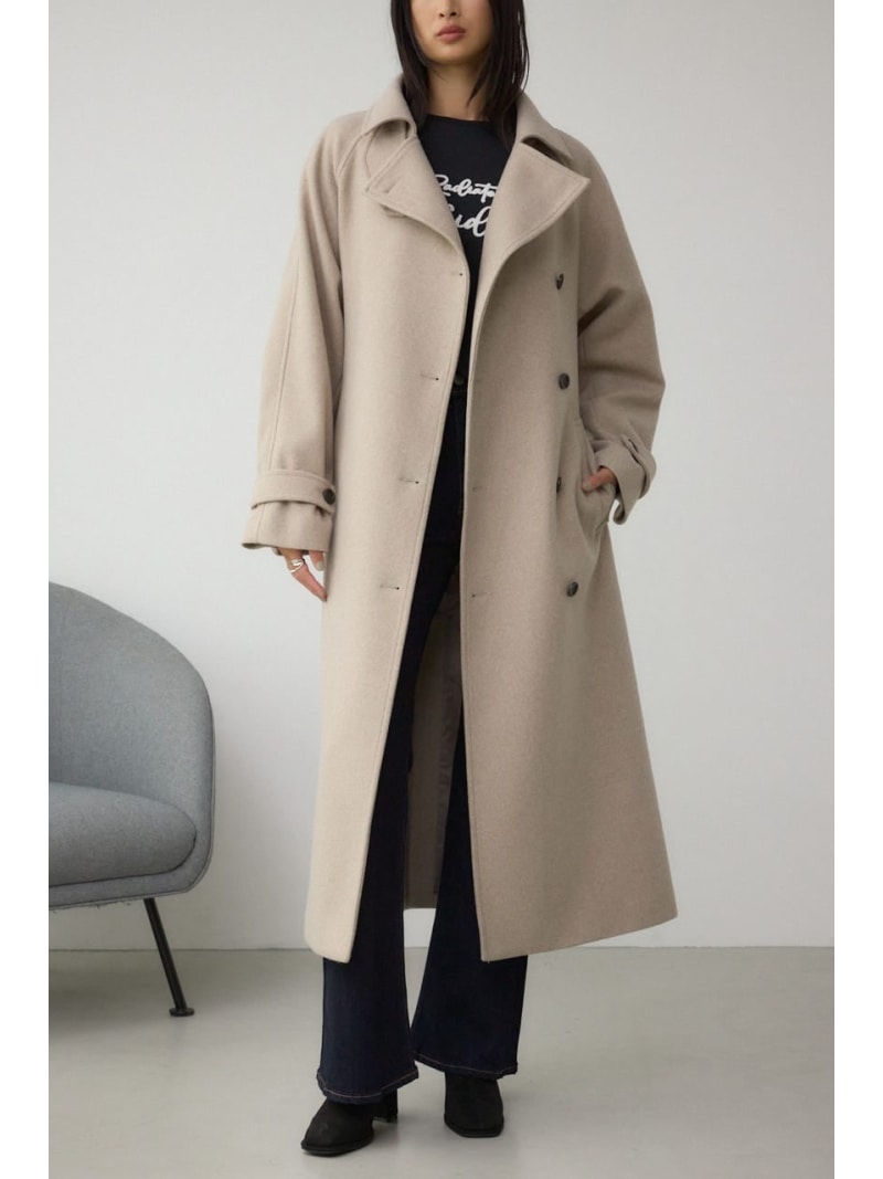 【新品 タグ付き】moussy ロングコート ベージュ F 楽天市場】moussy ロングコートの通販