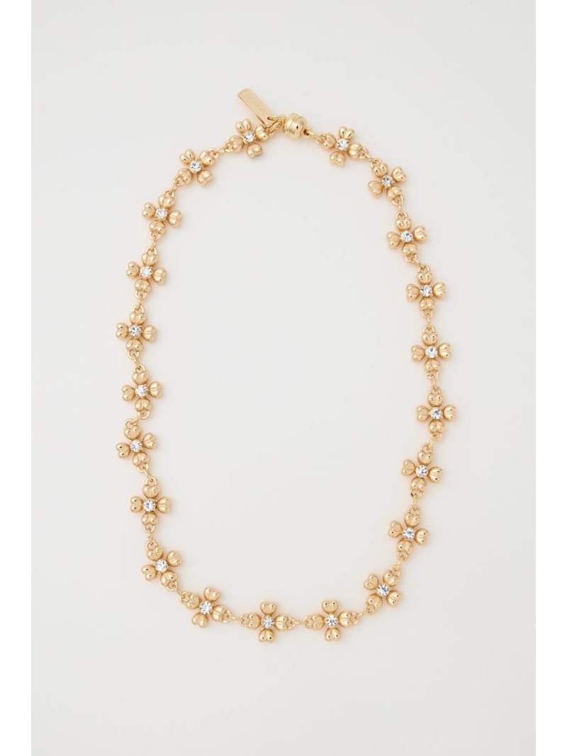 FLORAL BEADS ネックレス MOUSSY マウジー