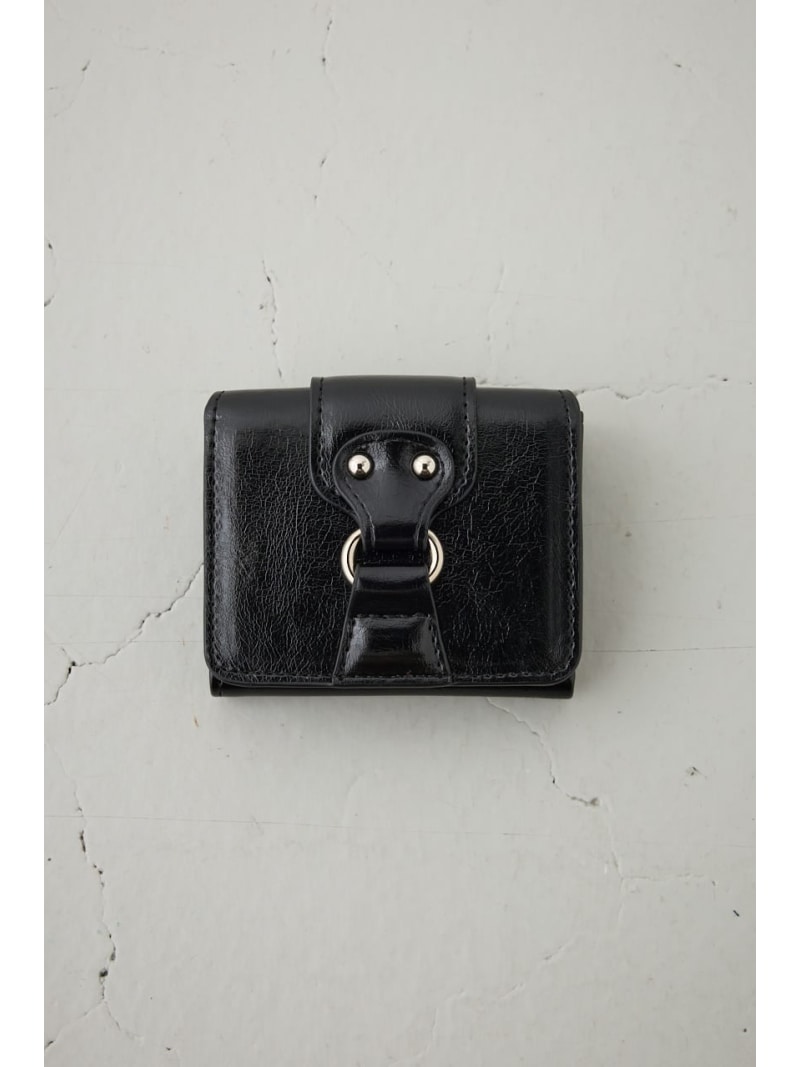 スタッズデザインミニウォレット AZUL BY MOUSSY アズールバイマウジー 財布・ポーチ・ケース 財布 ブ..