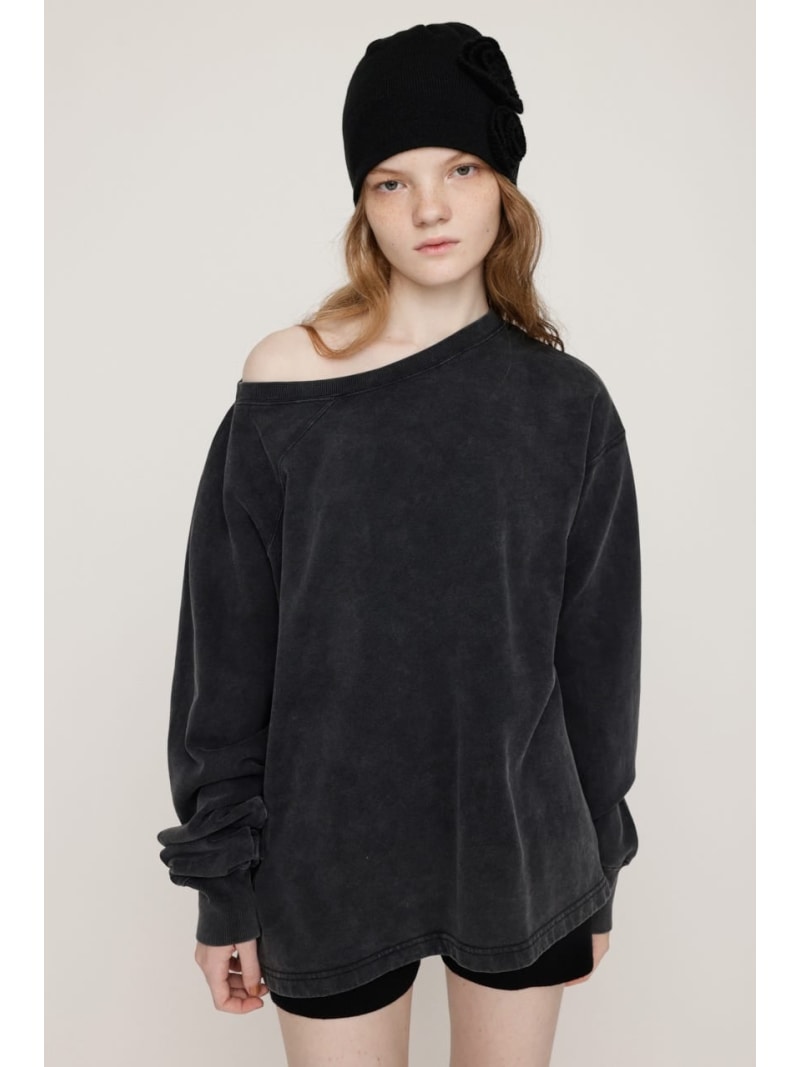 Rakuten - 【SALE／50%OFF】ASYMMETRY SW トップス SLY スライ トップス スウェット・トレーナー ブラウン ブラック グレー【RBA_E】【送料無料】[Rakuten Fashion]