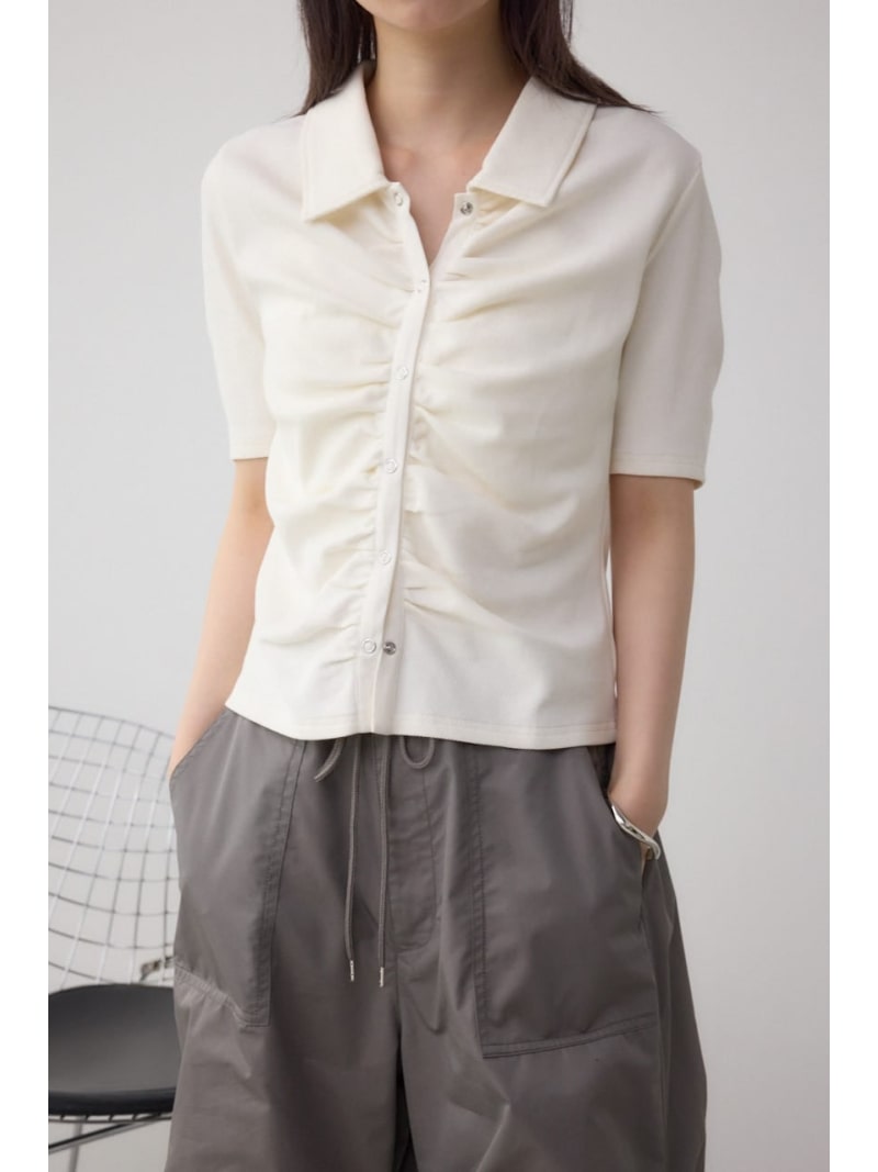 【SALE／40%OFF】フロントギャザーポ