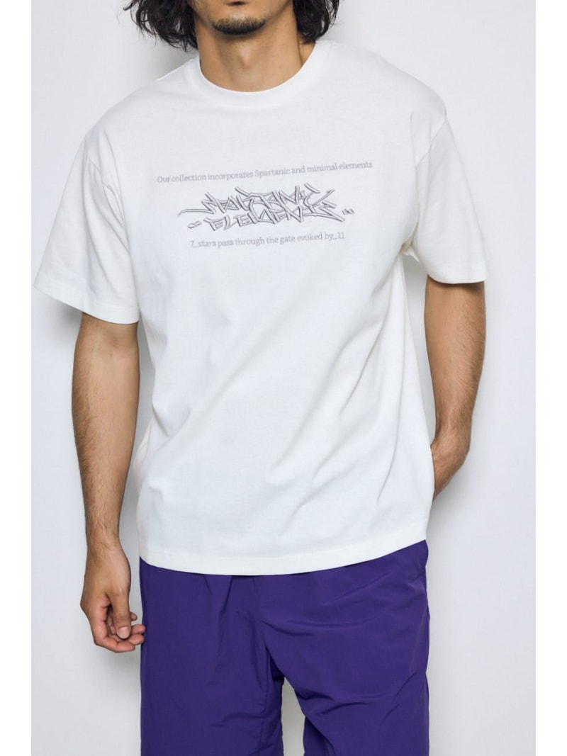 樂天商城 - エンブロイダリーロゴTシャツ AZUL BY MOUSSY アズールバイマウジー トップス カットソー・Tシャツ ブラック ホワイト【送料無料】[Rakuten Fashion]