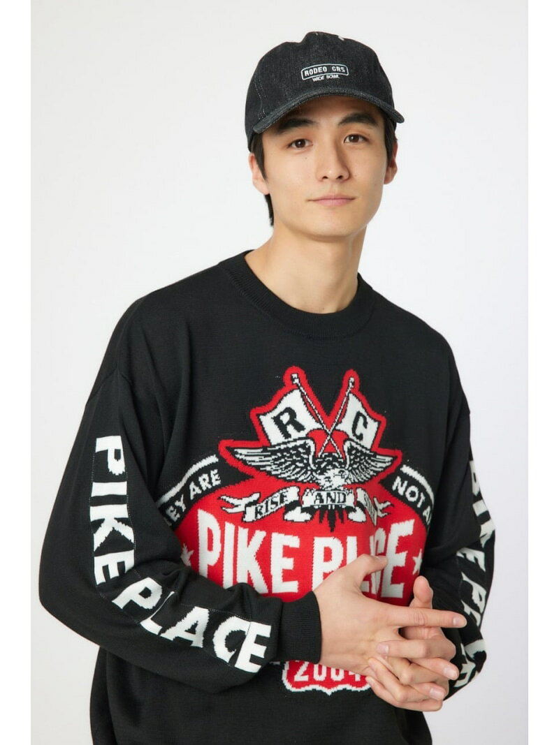Rakuten - 【SALE／60%OFF】PIKE PLACE ニット RODEO CROWNS WIDE BOWL ロデオクラウンズワイドボウル トップス ニット ブラック グレー【RBA_E】[Rakuten Fashion]