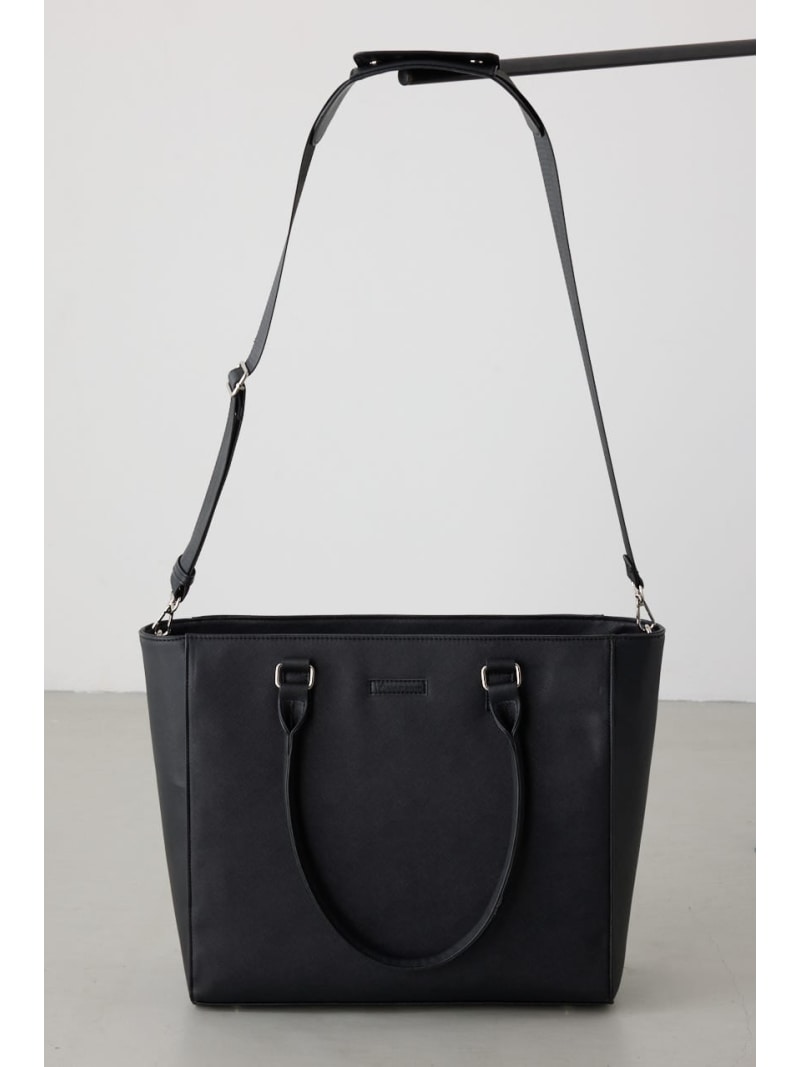 ビジネストートバッグ AZUL BY MOUSSY アズールバイマウジー バッグ その他のバッグ ブラック ネイビー【送料無料】[Rakuten Fashion]