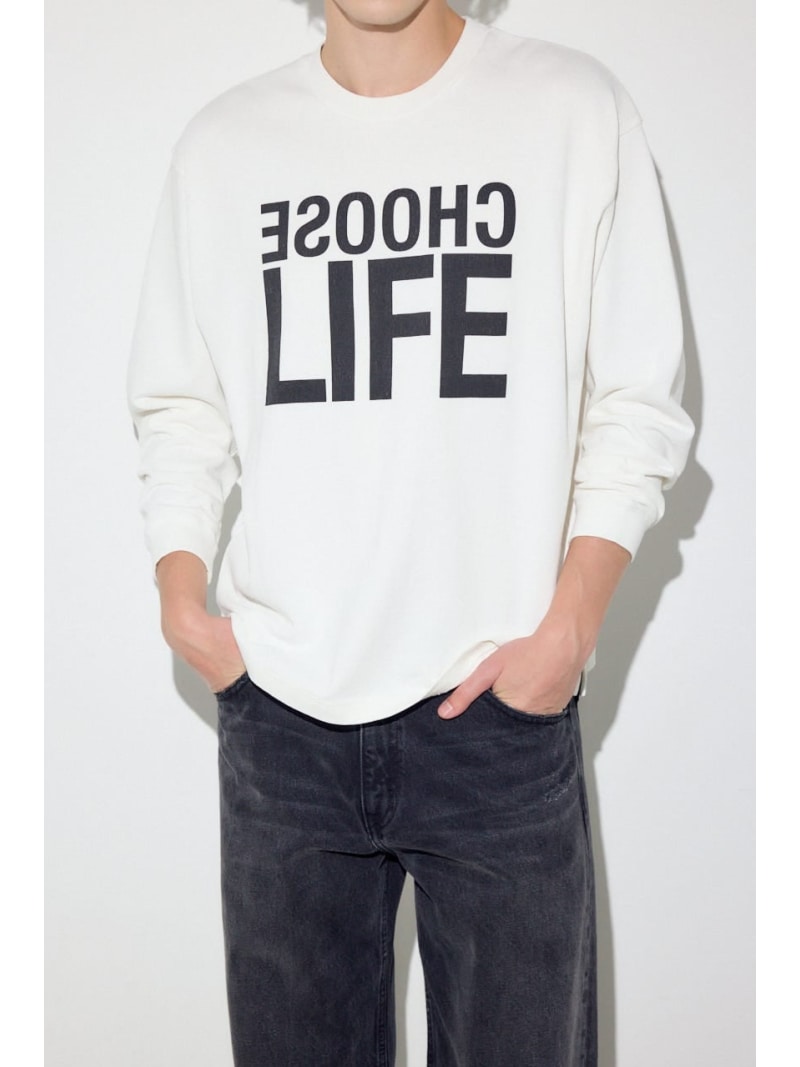 Rakuten - 【SALE／50%OFF】CHOOSE LIFE長袖Tシャツ AZUL BY MOUSSY アズールバイマウジー トップス カットソー・Tシャツ ブラック ホワイト【RBA_E】[Rakuten Fashion]