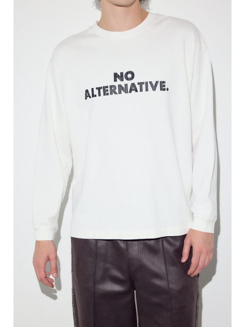 【SALE／50%OFF】NO ALTERNATIVE長袖Tシャ�