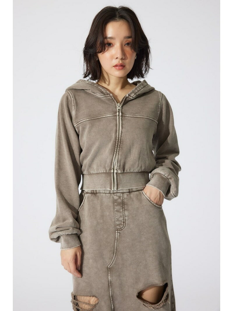 樂天商城 - 【SALE／50%OFF】フードZIPブルゾン rienda リエンダ ジャケット・アウター その他のジャケット・アウター ブラウン【RBA_E】【送料無料】[Rakuten Fashion]