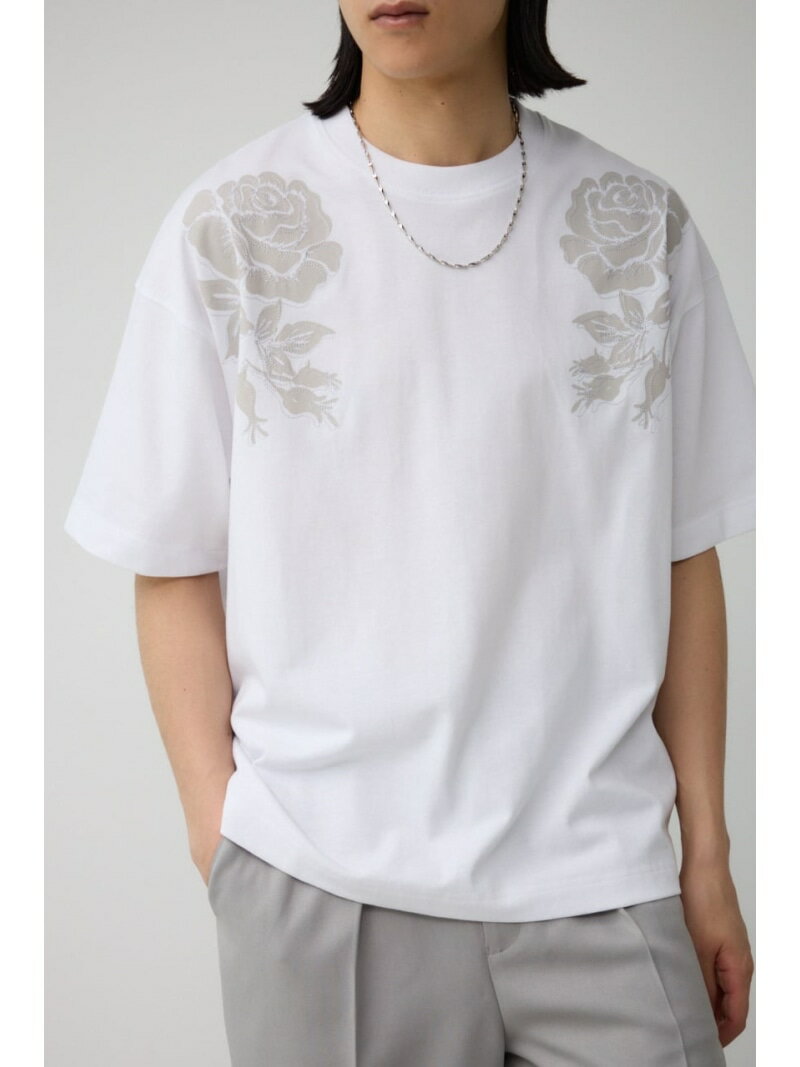 【SALE／50%OFF】フラワープリント刺