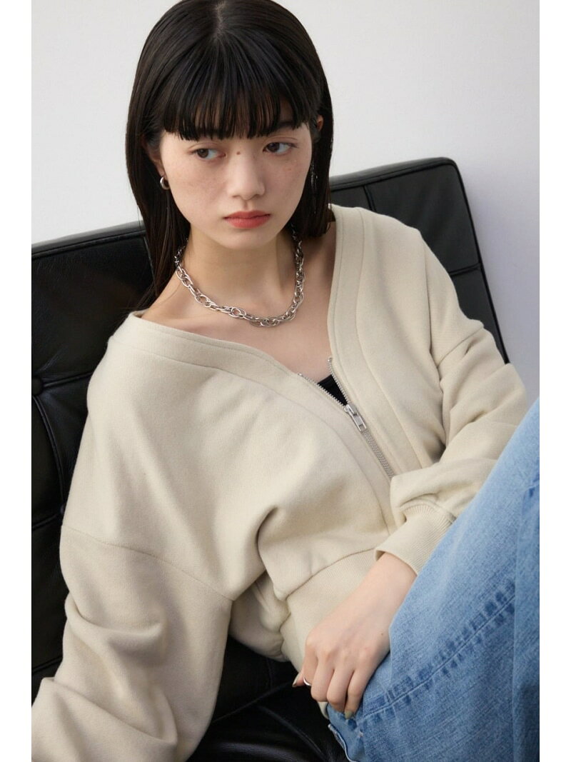 【SALE／50%OFF】フロントZIPウラケカ�