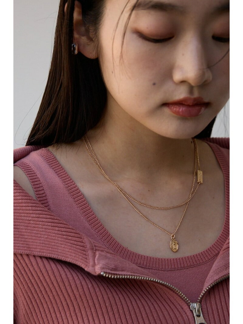 Rakuten - マルチチャーム2連ネックレス AZUL BY MOUSSY アズールバイマウジー アクセサリー・腕時計 ネックレス[Rakuten Fashion]