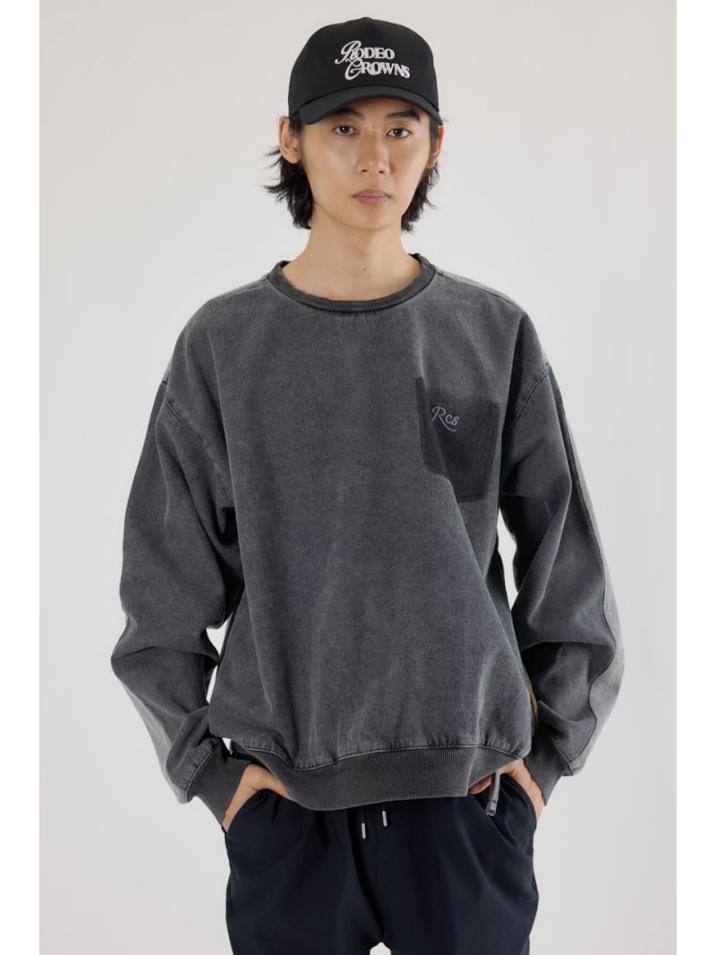 バリエーションデニムトップス RODEO CROWNS WIDE BOWL ロデオクラウンズワイドボウル トップス その他のトップス ブラック【送料無料】[Rakuten Fashion]のサムネイル