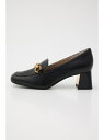 【SALE/12%OFF】ニコルフレアヒールローファー STACCATO スタッカート シューズ・靴 ローファー ブラック【RBA_E】【送料無料】[Rakut...