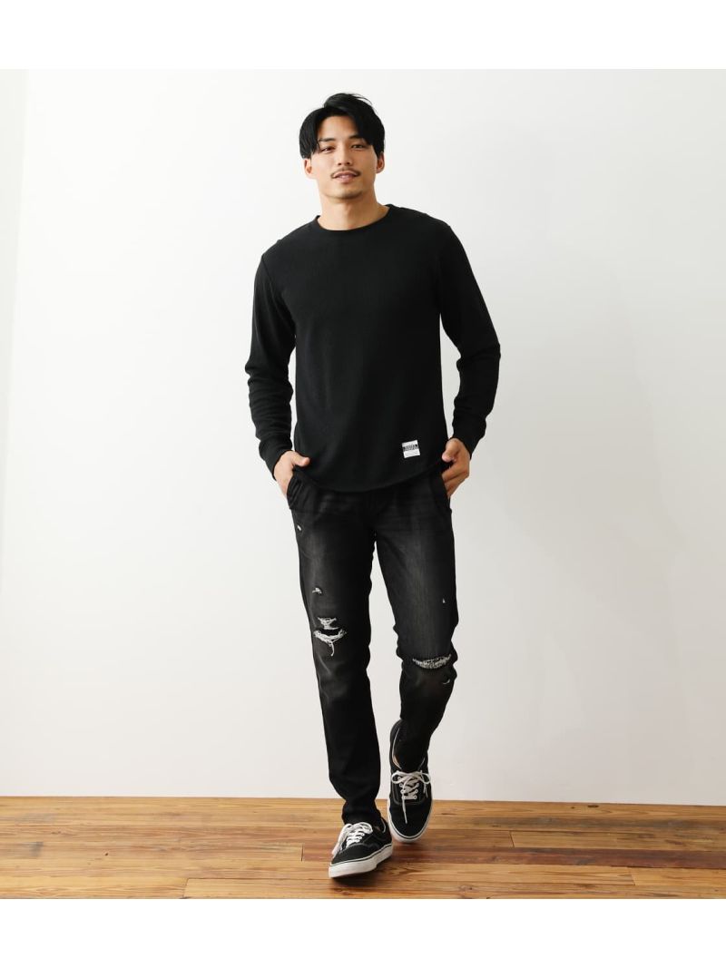 代引不可 Sale 10 Off ドビーデニムリメイクジョガーパンツ Rodeo Crowns Wide Bowl ロデオクラウンズワイドボウル パンツ ジーンズ ストレートジーンズ ブラック ブルー Rba E 送料無料 Fashion 50 Off Smartfin Biz
