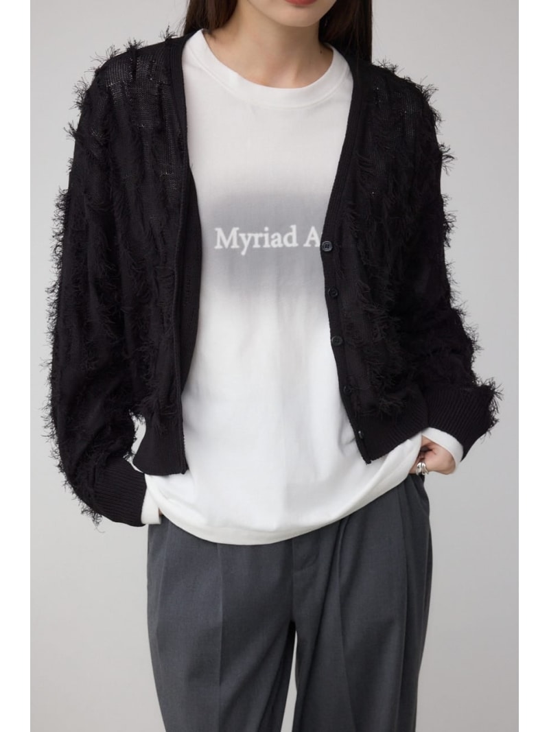 【SALE／50%OFF】ランダムフリンジニ