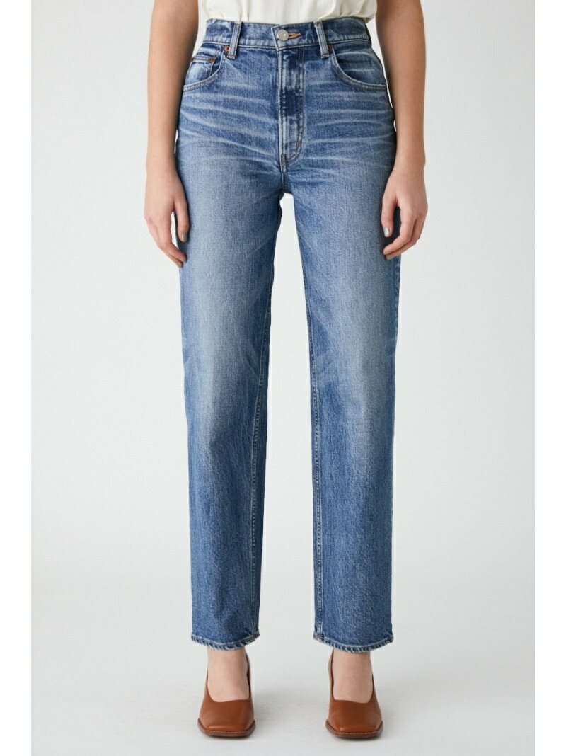 PLAIN JEANS STRAIGHT MOUSSY マウジー パンツ ジーンズ・デニムパンツ ブルー ブラウン【送料無料】[Rakuten Fashion]のサムネイル