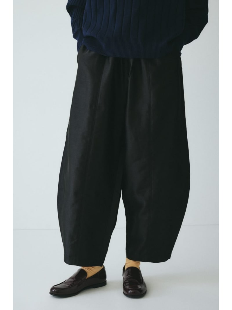 樂天商城 - Shiny cocoon pants HeRIN.CYE ヘリンドットサイ パンツ その他のパンツ グリーン ブラック【送料無料】[Rakuten Fashion]