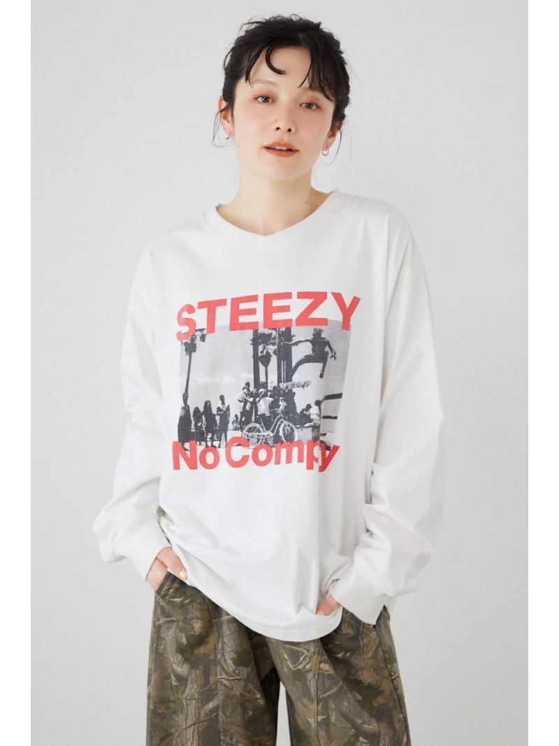 【SALE／20%OFF】アソートバンドロングTシャツ RODEO CROWNS WIDE BOWL ロデオクラウンズワイドボウル トップス カットソー・Tシャツ ホワイト グレー ピンク【RBA_E】[Rakuten Fashion]