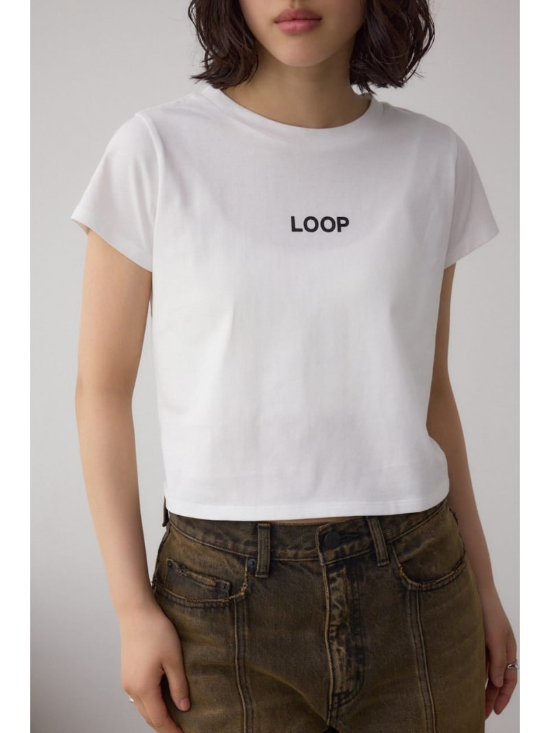 【SALE／30%OFF】グリッタープリントT