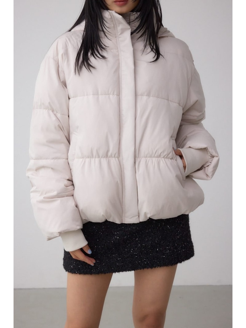 樂天商城 - 【SALE／20%OFF】B-HEAT フード付き中綿ジャケット AZUL BY MOUSSY アズールバイマウジー ジャケット・アウター その他のジャケット・アウター ブラック【RBA_E】【送料無料】[Rakuten Fashion]