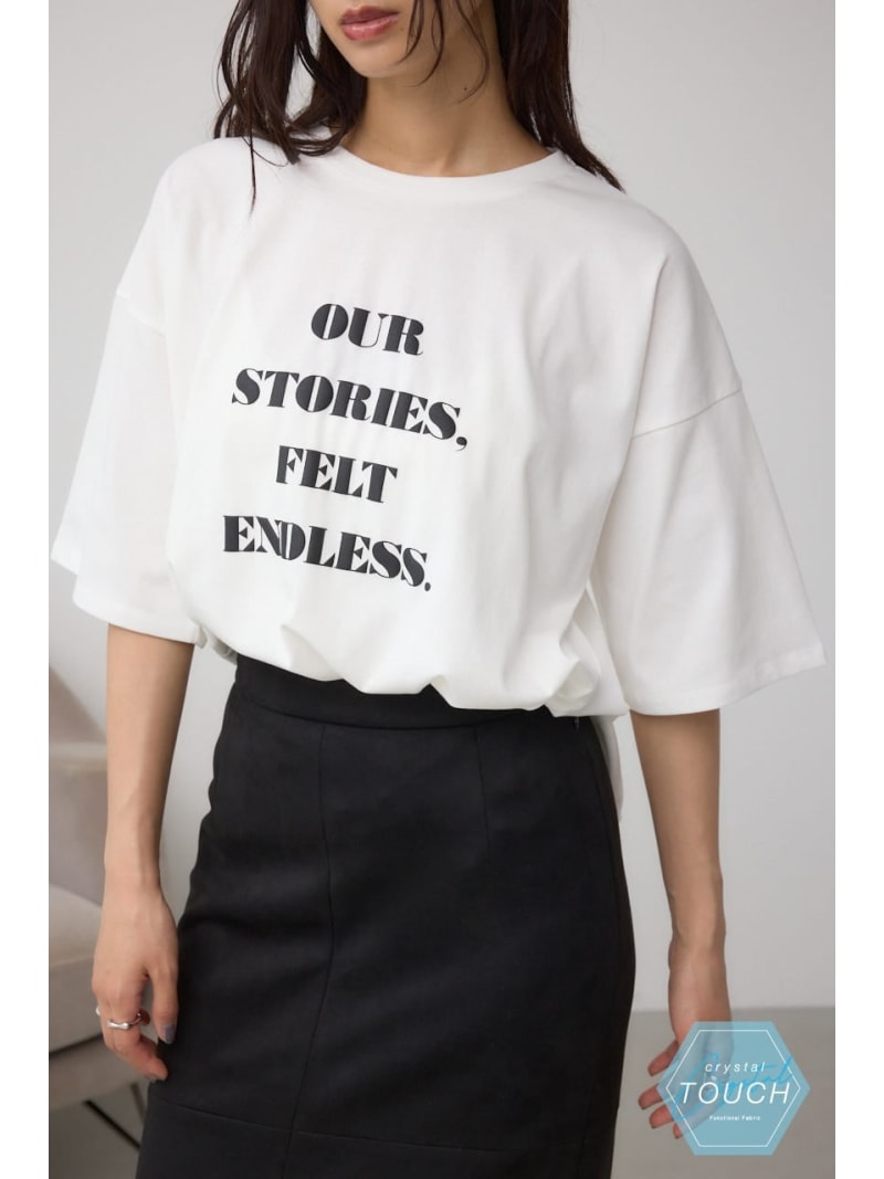 Rakuten - 【SALE／50%OFF】【接触冷感】C/T冷感ラウンドヘムTシャツ AZUL BY MOUSSY アズールバイマウジー トップス カットソー・Tシャツ ブラック ホワイト【RBA_E】[Rakuten Fashion]