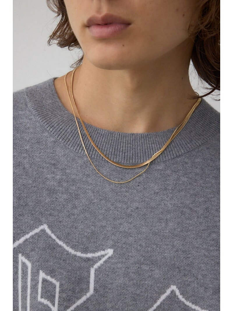 2連チェーンネックレス AZUL BY MOUSSY アズールバイマウジー アクセサリー・腕時計 ネックレス[Rakuten Fashion]