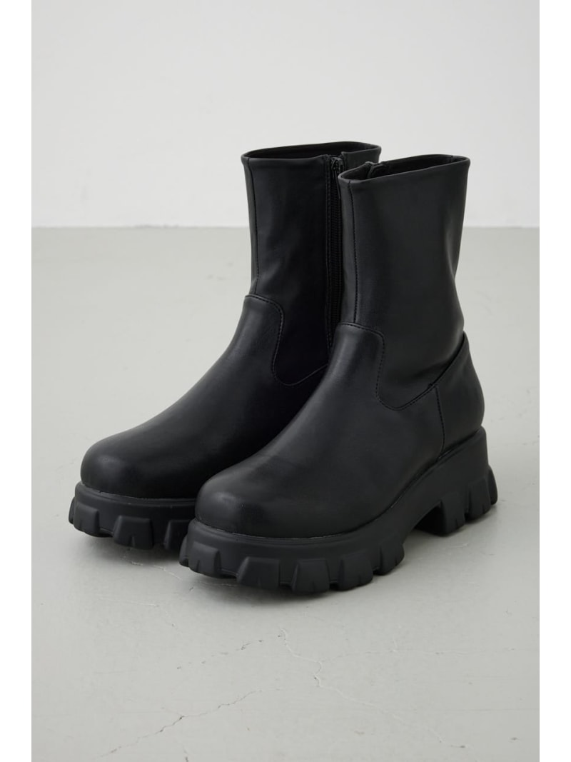 【WEB限定】シャークソールショートブーツ AZUL BY MOUSSY アズールバイマウジー シューズ・靴 ブーツ ブラック【送料無料】[Rakuten Fashion]