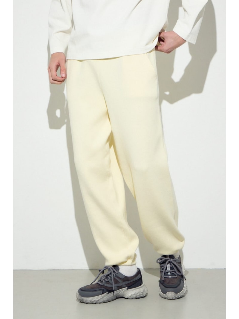 Rakuten - 【SALE／50%OFF】ハイゲージニットパンツ AZUL BY MOUSSY アズールバイマウジー パンツ その他のパンツ ネイビー ブラック ホワイト【RBA_E】【送料無料】[Rakuten Fashion]