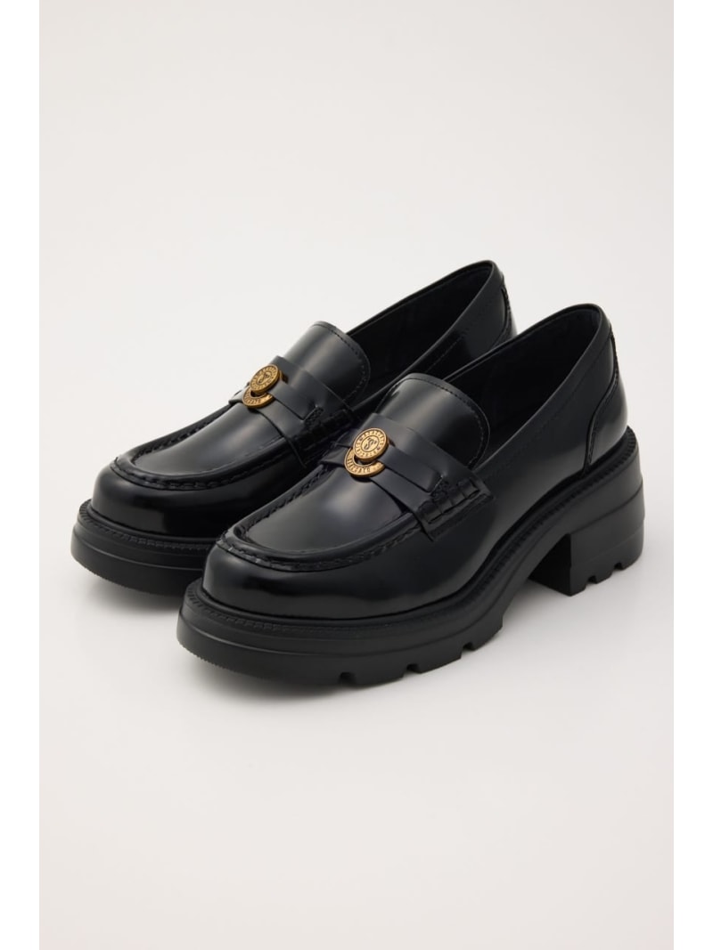 Rakuten - 【SNSで話題のシューズが再入荷】ボタンタンクソールローファー STACCATO スタッカート シューズ・靴 ローファー ブラック【送料無料】[Rakuten Fashion]