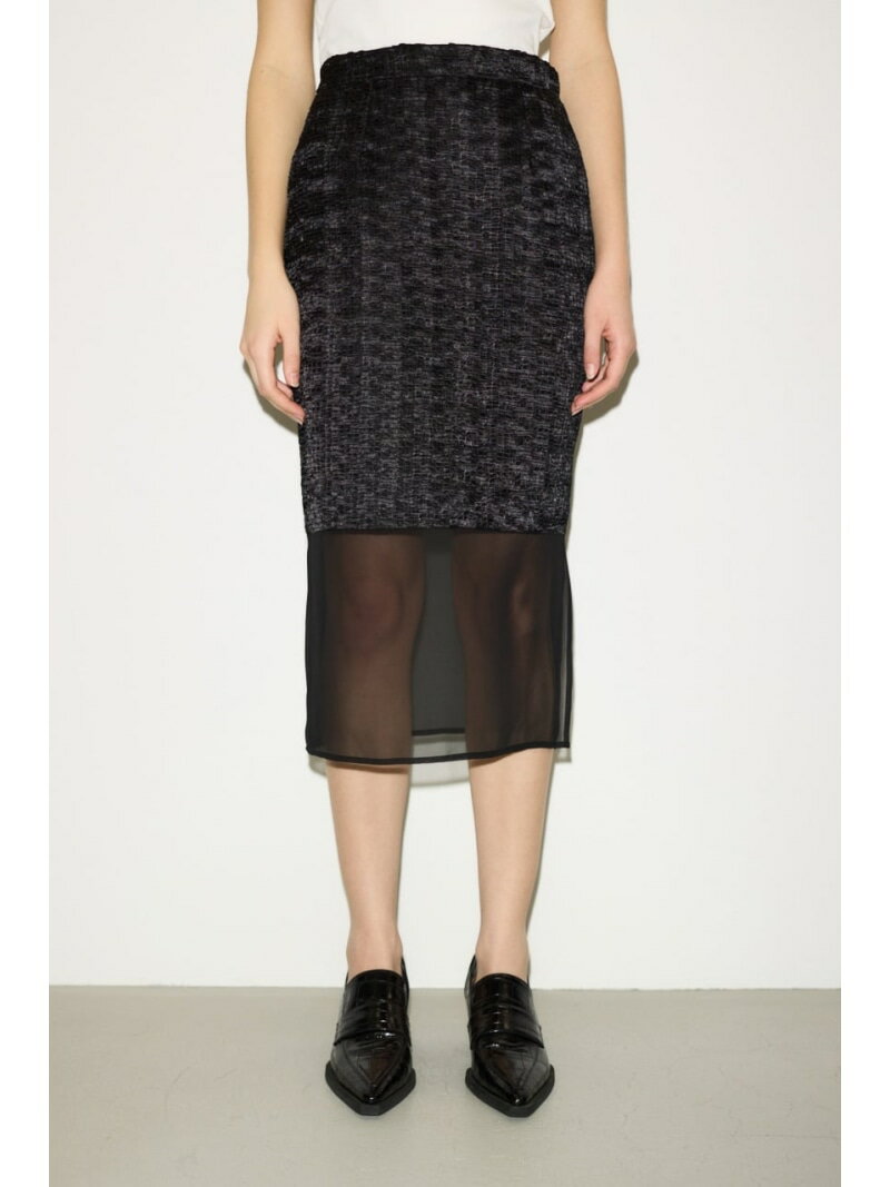 【THROW】SHRINK SHEER スカート SLY スライ スカート ロング・マキシスカート ブラック【送料無料】[Rakuten Fashion]のサムネイル