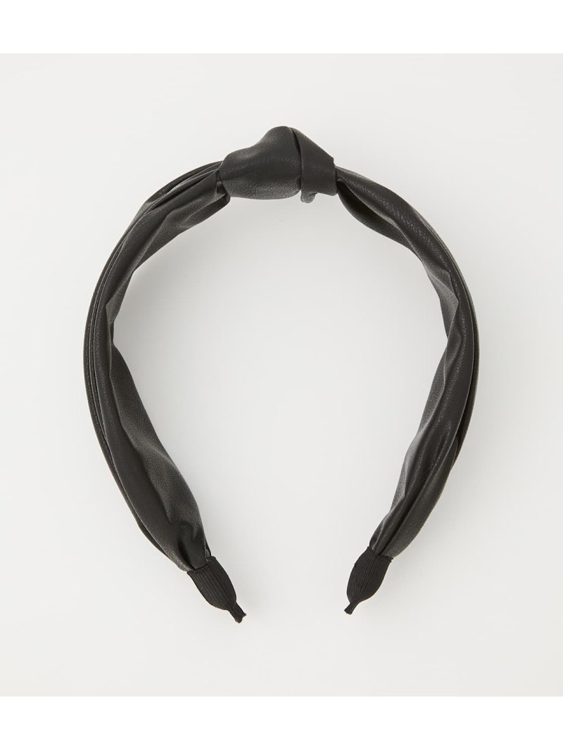 【SALE／45%OFF】KNOT DESIGN HEADBAND AZUL BY MOUSSY アズールバイマウジー 帽子 その他の帽子 ブラック ホワイト【RBA_E】[Rakuten Fashion]