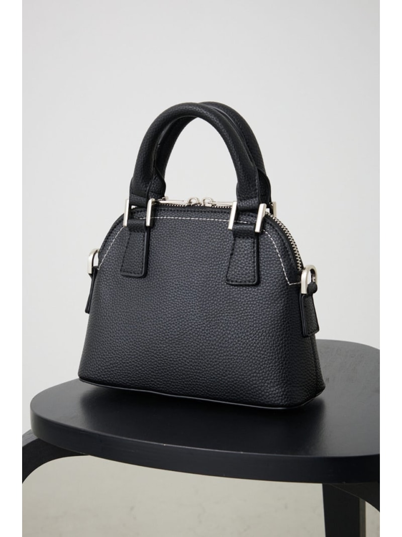 ダブルジッパーミニバッグ AZUL BY MOU