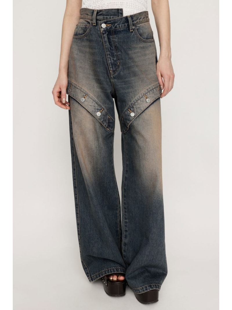 Rakuten - 【SALE／50%OFF】J/W SIDE OPEN STRAIGHT パンツ SLY スライ パンツ ジーンズ・デニムパンツ【RBA_E】【送料無料】[Rakuten Fashion]