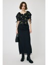 【SALE/60%OFF】MESH LAYERED CARGO スカート MOUSSY マウジー スカート ロング・マキシスカート ブラック ホワイト ピンク【...