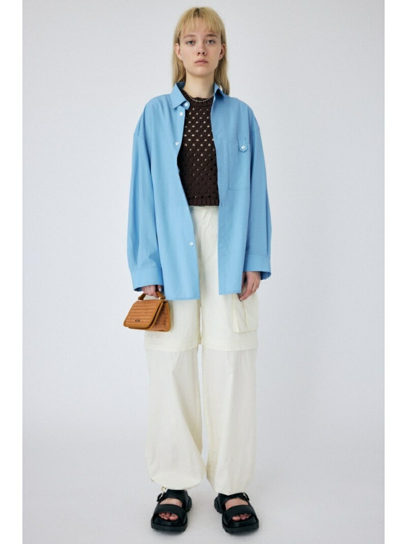 【SALE／66%OFF】DETACHEABLE CARGO パンツ MOUSSY マウジー パンツ その他のパンツ ブラック ブルー ホワイト【RBA_E】【送料無料】[Rakuten Fashion]