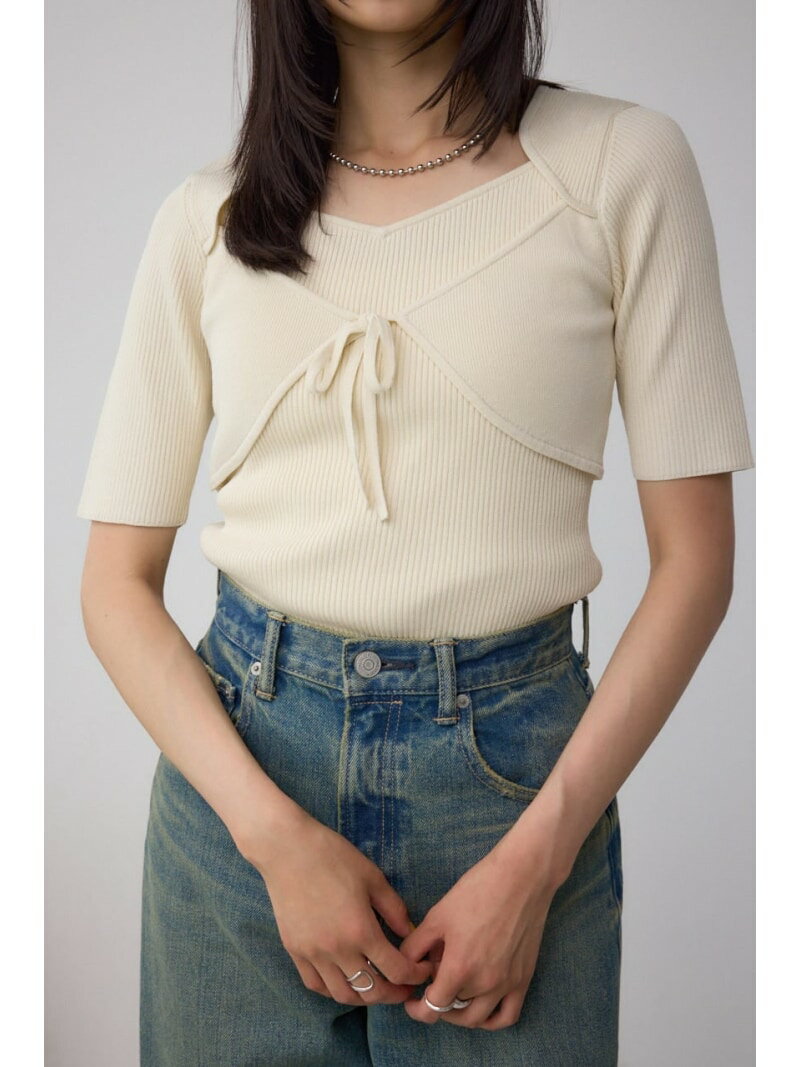 【SALE／50%OFF】ビスチェレイヤード�