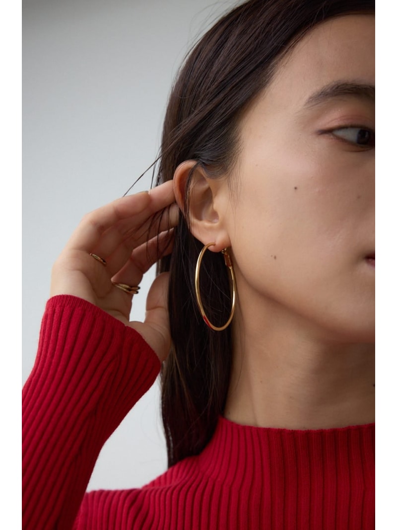 ステンレスビッグフープピアス AZUL 