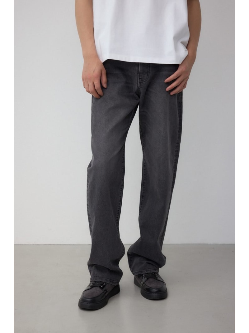 【SALE／30%OFF】AZUL DENIM スリムストレート AZUL BY MOUSSY アズールバイマウジー パンツ ジーンズ・デニムパンツ ブラック【RBA_E】【送料無料】[Rakuten Fashion]