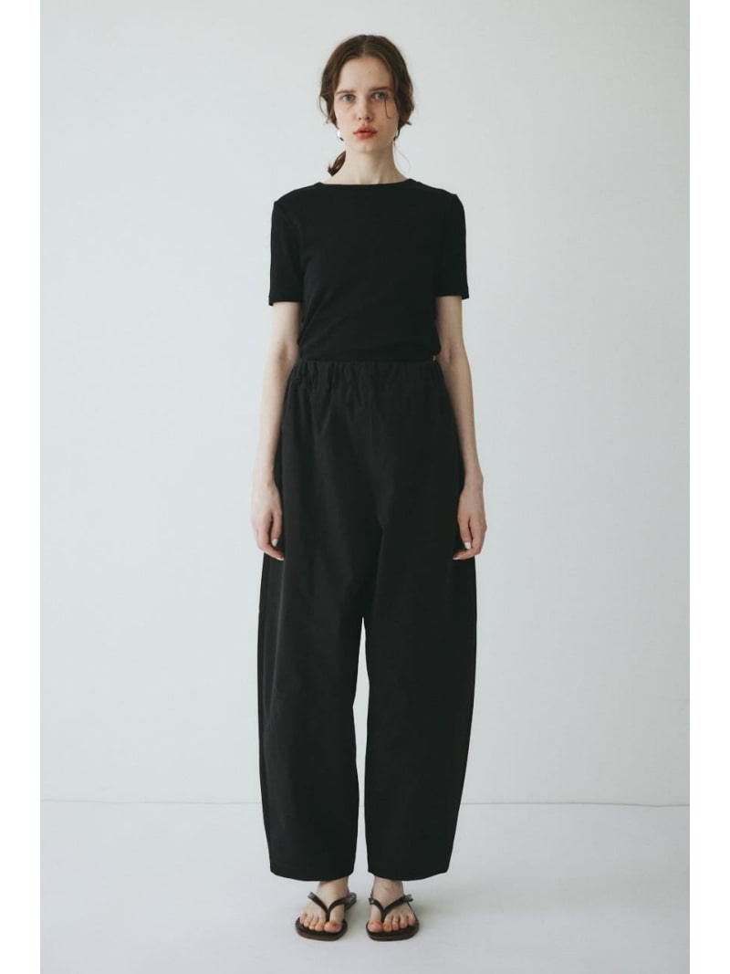 樂天商城 - Switching cocoon pants HeRIN.CYE ヘリンドットサイ パンツ その他のパンツ ブラック【送料無料】[Rakuten Fashion]