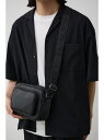 【SALE/30%OFF】フェイクレザーミニショルダーバッグ AZUL BY MOUSSY アズールバイマウジー バッグ その他のバッグ ブラック グレー【RB...