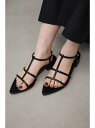 【SALE/50%OFF】Tストラップローヒールサンダル AZUL BY MOUSSY アズールバイマウジー シューズ・靴 サンダル ブラック【RBA_E】[R...