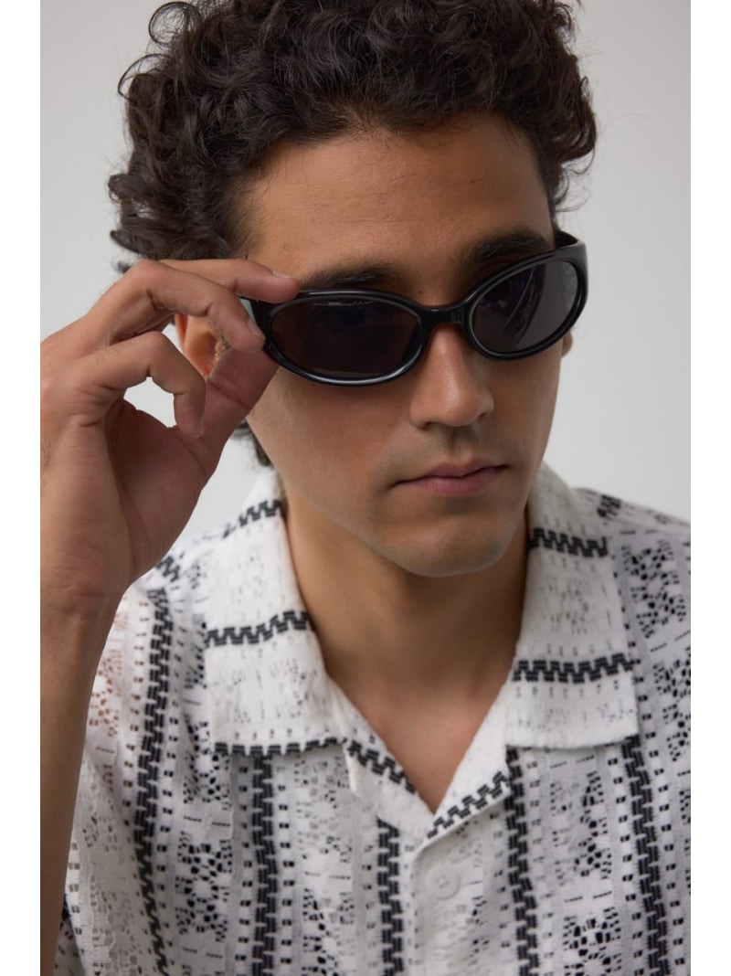 樂天商城 - ロゴプレートキャットアイウェア AZUL BY MOUSSY アズールバイマウジー ファッション雑貨 サングラス グレー ブラック[Rakuten Fashion]