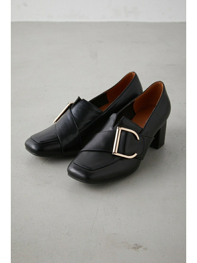 【SALE／50%OFF】DIAGONAL BELT BUCKLE LOAFER AZUL BY MOUSSY アズールバイマウジー シューズ・靴 ローファー ホワイト ブラック【RBA_E】[Rakuten Fashion]