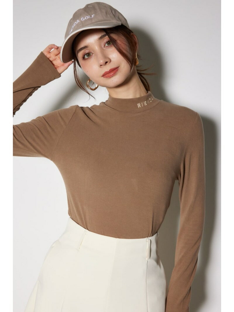 【RIENDA GOLF】バックリボンカットトップス rienda リエンダ トップス カットソー・Tシャツ ホワイト ネイビー【送料無料】[Rakuten Fashion]