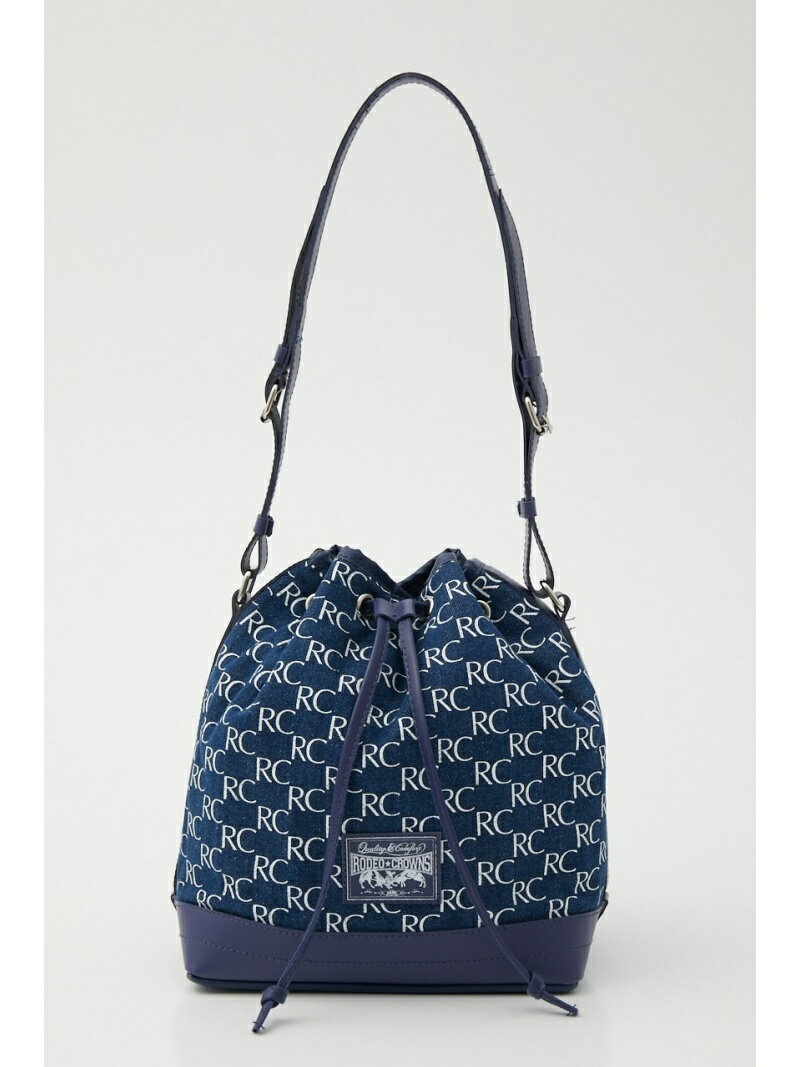 ロデオクラウンズ バッグ レディース 【SALE／30%OFF】(WEB限定)MG LOGO DENIM BAG RODEO CROWNS WIDE BOWL ロデオクラウンズワイドボウル バッグ その他のバッグ ブルー【RBA_E】【送料無料】[Rakuten Fashion]