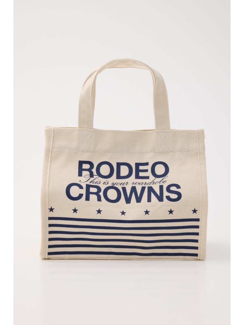 Rakuten - 【SALE／20%OFF】フラッグエコミニトート RODEO CROWNS WIDE BOWL ロデオクラウンズワイドボウル バッグ その他のバッグ ピンク ホワイト ブラック グリーン【RBA_E】[Rakuten Fashion]