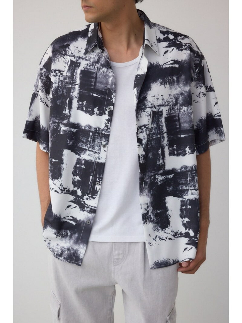 【SALE／30%OFF】ジョーゼットバリアスシャツ AZUL BY MOUSSY アズールバイマウジー トップス シャツ・ブラウス グレー ホワイト ブラック【RBA_E】[Rakuten Fashion]