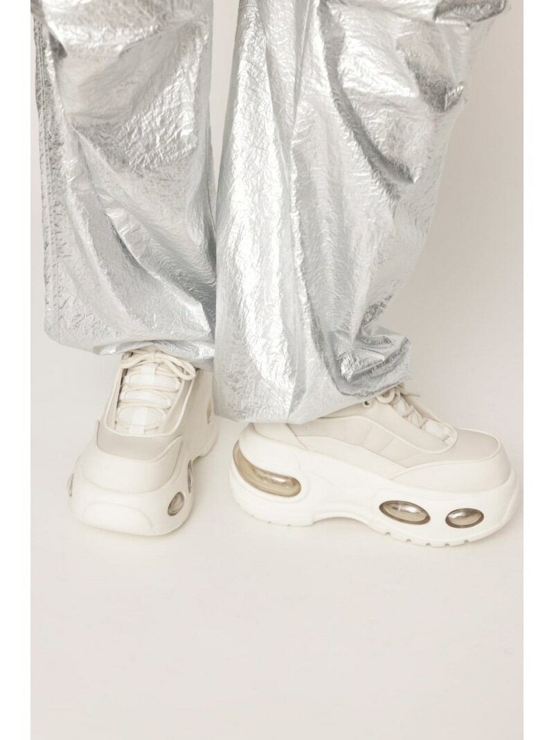 AIR PLATFORM SNEAKER SLY スライ シューズ・靴 スニーカー ホワイト ブラック【送料無料】[Rakuten Fashion]のサムネイル