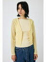【SALE/30%OFF】SHEER CUT フーディ MOUSSY マウジー トップス スウェット・トレーナー ブラック ブラウン イエロー【RBA_E】【送...