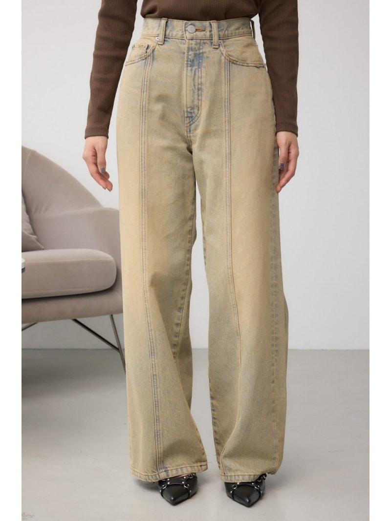 【SALE／50%OFF】AZUL DENIM ヴィンテージワイドデニム AZUL BY MOUSSY アズールバイマウジー パンツ ジーンズ・デニムパンツ【RBA_E】【送料無料】[Rakuten Fashion]