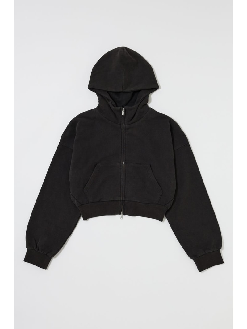 SHORT ZIP UP フーディ MOUSSY マウジー 